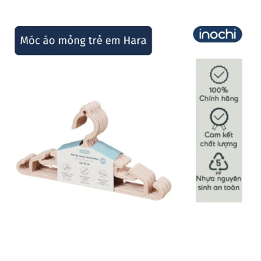 Móc treo quần áo trẻ em Inochi nhựa đa màu ngẫu nhiên tiêu chuẩn Nhật chính hãng giá 39.200 3
