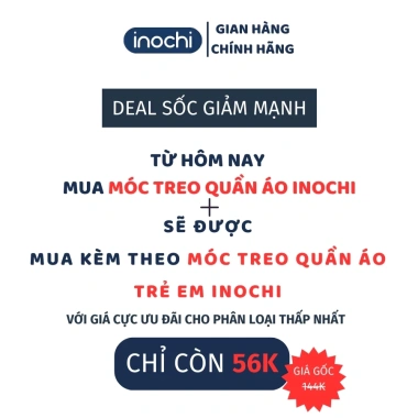 Móc treo quần áo trẻ em Inochi nhựa đa màu ngẫu nhiên tiêu chuẩn Nhật chính hãng giá 39.200 5