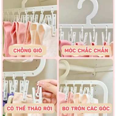 Móc Treo Quần Áo Trẻ Em TRENDY - Móc Trùm Đồ Treo Khăn, Tất, Bao Tay, Bao Chân, Mũ - Giá 61.000₫ 7 Móc Treo Quần Áo Trẻ Em TRENDY - Móc Trùm Đồ Treo Khăn, Tất, Bao Tay, Bao Chân, Mũ - Giá 61.000₫ 7