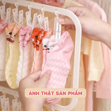 Móc Treo Quần Áo Trẻ Em TRENDY - Móc Trùm Đồ Treo Khăn, Tất, Bao Tay, Bao Chân, Mũ - Giá 61.000₫ 8 Móc Treo Quần Áo Trẻ Em TRENDY - Móc Trùm Đồ Treo Khăn, Tất, Bao Tay, Bao Chân, Mũ - Giá 61.000₫ 8