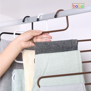 Móc treo quần Babo TK05 đa chức năng - Mắc áo nhiều lớp, tiết kiệm không gian, giá 31.000₫