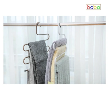 Móc treo quần Babo TK05 đa chức năng - Mắc áo nhiều lớp, tiết kiệm không gian, giá 31.000₫