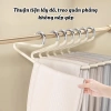Móc treo quần chống trượt, bọc nhựa dày không nhăn - phù hợp tủ hẹp, giảm 21% 5