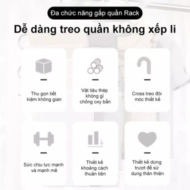 Móc treo quần inox đa năng hình chữ S - Chắc chắn, không gỉ, giá 73.999 VND 9 Móc treo quần inox đa năng hình chữ S - Chắc chắn, không gỉ, giá 73.999 VND 9