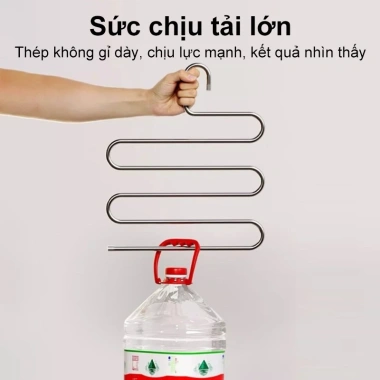 Móc treo quần inox đa năng hình S – Chắc chắn, bền bỉ, giá chỉ 65.000₫ 4