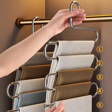 Móc treo quần inox đa năng hình S – Chắc chắn, bền bỉ, giá chỉ 65.000₫ 10