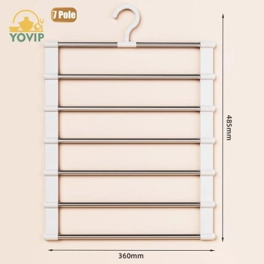 Móc Treo Quần Inox Gập Lại YOVIP - Tiết Kiệm Không Gian, Giá Chỉ 62.100₫