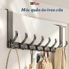 Móc Treo Sau Cửa Không Khoan Đục Thép Không Gỉ Tiết Kiệm Không Gian Đa Năng 129k
