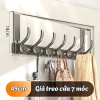 Móc Treo Sau Cửa Không Khoan Đục Thép Không Gỉ - Tiết Kiệm Không Gian Đa Năng 9