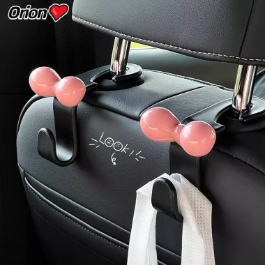 Móc treo sau ghế xe hơi hình nơ đa năng - Phụ kiện nội thất thời trang, chỉ 22.700₫ 2