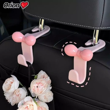 Móc treo sau ghế xe hơi hình nơ đa năng - Phụ kiện nội thất thời trang, chỉ 22.700₫ 7