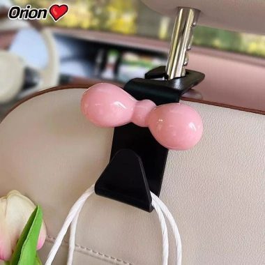 Móc treo sau ghế xe hơi hình nơ đa năng - Phụ kiện nội thất thời trang, chỉ 22.700₫ 10