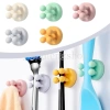 Móc Treo Silicone Đa Năng Gắn Tường - Đánh Răng & Dao Cạo Râu Cho Gia Đình 2