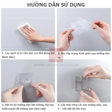 Móc Treo Thau, Chậu Đồ Dùng Nhà Bếp Inox 304 - Đa Năng, Giá 18.000₫ 6