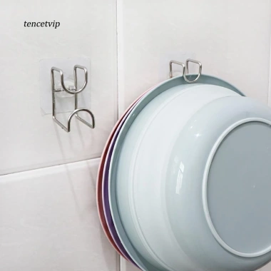 Móc treo thau, chậu inox không gỉ - bền chắc, giá ưu đãi 15.000 VND