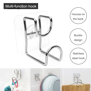 Móc treo thau, chậu inox không gỉ - bền chắc, giá ưu đãi 15.000 VND