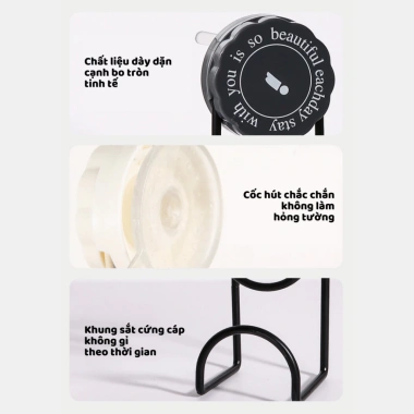 Móc treo thau chậu nhà tắm hút chân không chịu lực - không khoan đục, giảm còn 47.000đ 8 Móc treo thau chậu nhà tắm hút chân không chịu lực - không khoan đục, giảm còn 47.000đ 8
