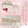 Móc treo thú cưng kim loại bền, chống trượt, sắp tủ đồ 2 size 18cm/11.7cm cho mèo, chó, thú nhỏ 2