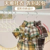 Móc treo thú cưng kim loại bền, chống trượt, sắp tủ đồ 2 size 18cm/11.7cm cho mèo, chó, thú nhỏ 5
