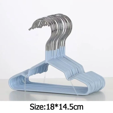 Móc treo thú cưng kim loại bền, chống trượt, sắp tủ đồ 2 size 18cm/11.7cm cho mèo, chó, thú nhỏ 7