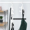 Móc treo tủ quần áo hai mặt xoay 360° + Túi đựng khăn quàng cổ tháo rời - Giá chỉ 62.260₫ 6