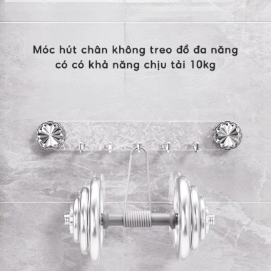 Móc Treo Tường Handobox Hút Chân Không Dán Đa Năng Tiện Lợi Nhà Tắm 40.000₫
