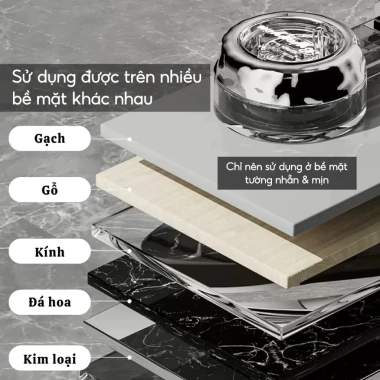 Móc Treo Tường Handobox Hút Chân Không Dán Đa Năng Tiện Lợi Nhà Tắm 40.000₫