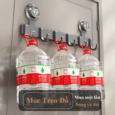 Móc treo tường hút chân không HABO nhựa ABS treo quần áo, túi xách không khoan 3 Móc treo tường hút chân không HABO nhựa ABS treo quần áo, túi xách không khoan 3