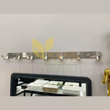 Móc Treo Tường Inox 304 6 móc - Treo quần áo gia đình, giảm còn 110.000 VND