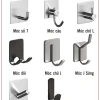 Móc treo tường inox 304 siêu dính, không khoan, đa năng - 7.150₫ 3