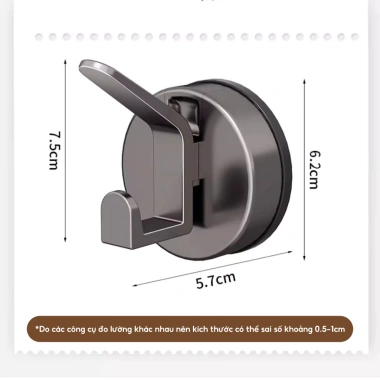 Móc Treo Tường Kép Hút Chân Không Cao Cấp DL27 - Đa Năng Nhà Bếp & Nhà Tắm 9 Móc Treo Tường Kép Hút Chân Không Cao Cấp DL27 - Đa Năng Nhà Bếp & Nhà Tắm 9