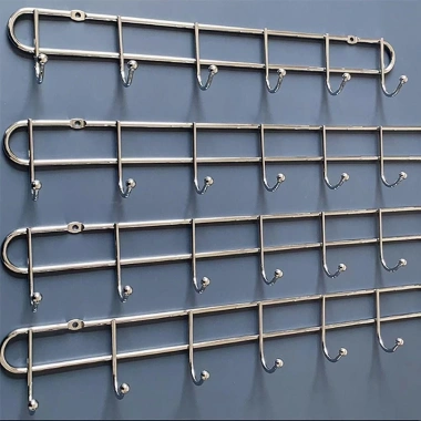 Móc Treo Tường REPKG 6-8-10 Inox Bền Đẹp - Quần Áo, Nhà Bếp, Khăn - 48.730đ