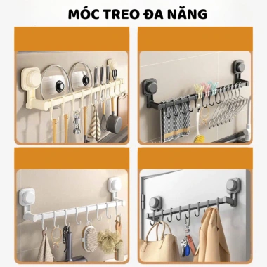 Móc treo UNIHOME MTD05 – Gía để vung xoong, nồi nắp, chịu lực, bếp & tắm – Giá 119.000 2