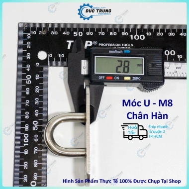 Móc Treo Xích Đu Inox Chịu Lực Hình Chữ U J - Treo Ghế Đu, Võng, Nội Thất Trần, Giá 8.400₫