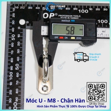 Móc Treo Xích Đu Inox Chịu Lực Hình Chữ U J - Treo Ghế Đu, Võng, Nội Thất Trần, Giá 8.400₫