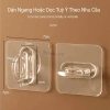 Móc Tròn Đa Năng Nhựa ABS Dán Tường Siêu Dính - Treo Tủ Lạnh, Nhà Tắm, Giá 8.000₫ 5
