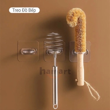 Móc Tròn Đa Năng Nhựa ABS Dán Tường Siêu Dính - Treo Tủ Lạnh, Nhà Tắm, Giá 8.000₫ 6
