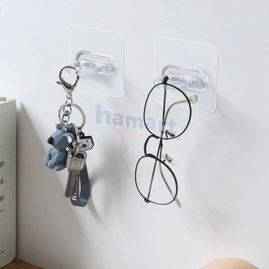 Móc Tròn Đa Năng Nhựa ABS Dán Tường Siêu Dính - Treo Tủ Lạnh, Nhà Tắm, Giá 8.000₫ 9