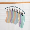 Móc vòm 20 kẹp đa năng treo đồ lót, tất, vớ, quần áo, thép không gỉ bọc PP, chống trượt, chống gió, giá 23.800đ 10