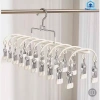 Móc Vòm 20 Kẹp Treo Quần Áo Chống Trượt Chống Gió Thép Bọc Nhựa - Giá 49.999 VND 4
