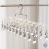 Móc vòm treo đồ nhỏ 20 kẹp thép bọc nhựa chống dỉ, không mất diện tích, không làm tước sợi vải - Giá chỉ 61.000 VND 5