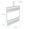 Móc Vuông Inox 4 ly – Treo Quần Áo Em Bé, Đồ Lót, Tất Vớ, Chống Trượt – 25k 4