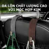 Móc Xe Ô Tô Đa Năng Kim Loại Siêu Chịu Lực 20kg - Móc Treo Đồ Ghế Mặt Sau Da Lộn 2