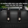 Móc Xe Ô Tô Đa Năng Kim Loại Siêu Chịu Lực 20kg - Móc Treo Đồ Ghế Mặt Sau Da Lộn 3