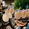 Mộc Xơ Túi Tạo Bọt Xà Phòng và Bông Tắm Xơ Mướp - Đánh Bay Bã Nhờn, Tẩy Tế Bào Chết, Giá 69.450₫ 8