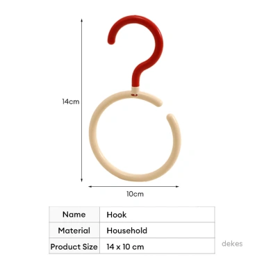Móc xoay đa năng 6 chấu gia đình - treo túi, đựng mũ, quần áo, giảm còn 11.880₫ 3