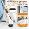 MODOFO Chổi Cọ Điện Không Dây 9 Đầu - Vệ Sinh Nhà Vệ Sinh, Bồn Cầu Đa Năng, Giá 100k 3