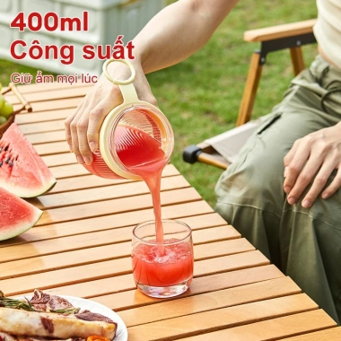 MODONG Máy Ép 400ml Không Dây - Xay, Lắc Cốc, Ép Trái Cây, Ăn Dặm Giá 226k 3 MODONG Máy Ép 400ml Không Dây - Xay, Lắc Cốc, Ép Trái Cây, Ăn Dặm Giá 226k 3
