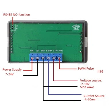 Module POOP PWM Adjustable 1‑1.000Hz, Sine Wave, 4‑20mA/2‑10V, LCD - Giá 649.343 VND 5