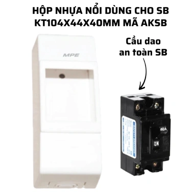 Module rời & hộp nhựa cho cầu dao an toàn SB A6SB AKSB MPE - Giá chỉ 3.673 VND 5